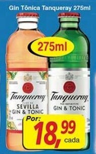 Supermercados Guanabara Gin Tonica Tanqueray 275ml oferta