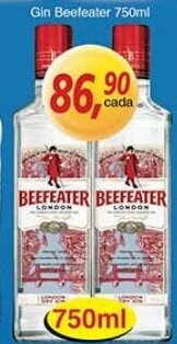 Supermercados Guanabara Gin Beefeater 750ml oferta