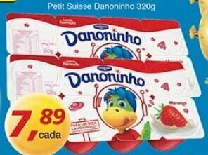 Supermercados Guanabara Petit Suisse Danoninho 320g oferta