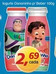Supermercados Guanabara Iogurte Danoninho p/ beber 100g oferta