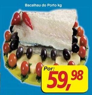 Supermercados Guanabara Bacalhau do Porto 1kg oferta