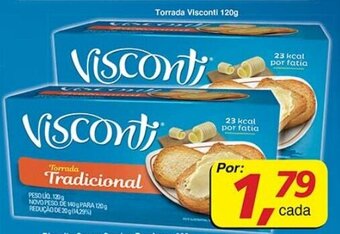 Supermercados Guanabara Torrada Visconti 120g oferta