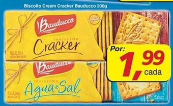 Supermercados Guanabara Biscoito Cream Cracker Bauducco 200g oferta