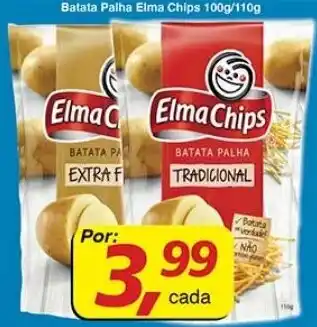 Supermercados Guanabara Batata Palha Elma Chips 100g/110g oferta