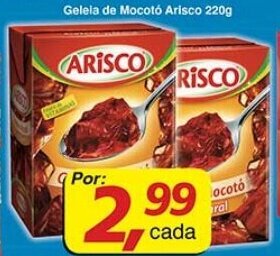 Supermercados Guanabara Geleia de Mocoto Arisco 220g oferta