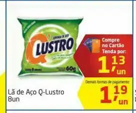 Tenda Atacado Lã de aço q;lustro 8 un esponja oferta