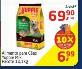 Tenda Atacado Alimento para cães yuppie mix oferta