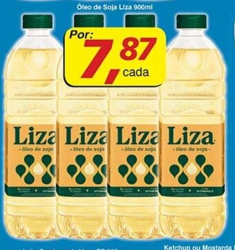 Supermercados Guanabara Oleo de Soja Liza 900ml oferta