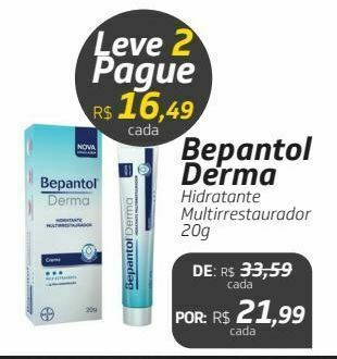 Drogal Bepantol derma hidratante multirrestaurador 20g oferta