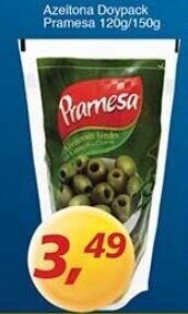 Supermercados Guanabara Azeitona Doypack Pramesa 120g/150g oferta