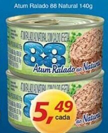 Supermercados Guanabara Atum Ralado 88 Natural 140g oferta