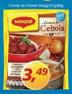 Supermercados Guanabara Creme de cebola Maggi 61g/68g oferta