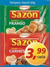 Supermercados Guanabara Tempero Sazon 60g oferta