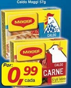 Supermercados Guanabara Caldo Maggi 57g oferta
