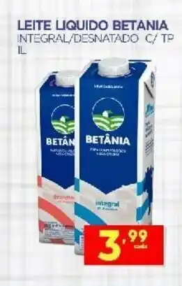 Novo Mix Leite Liquido Betania 1L oferta