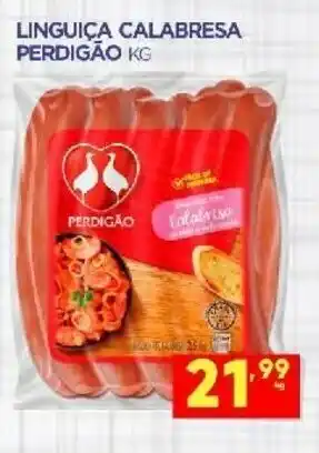 Novo Mix Linguica calabresa Perdigao 1kg oferta