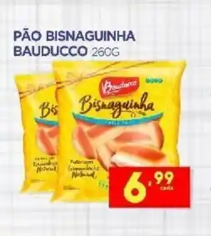 Novo Mix Pao Bisnaguinha Bauducco 260g oferta