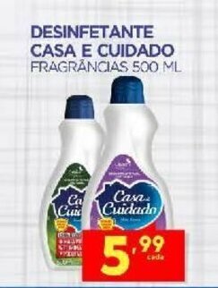 Desinfetante Casa E Cuidado 500ml