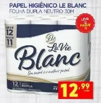 Novo Mix Papel Higiénico Le Blanc 30m oferta