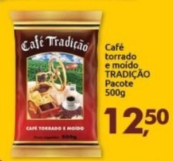 Supermercados Nori Cafe Torrado e moida Tradicao pacote 500g oferta