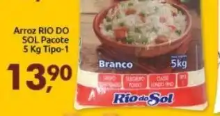Supermercados Nori Arroz Rio Dol Sol pacote 5kg tipo 1 oferta