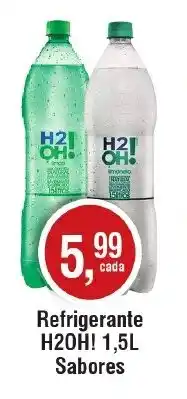 Refrigerante H2OH! Sabores