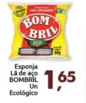 Supermercados Nori Esponja La de aco Bombril un Ecologico oferta
