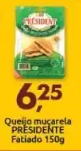 Queijo Mucarela President fatiado 150g
