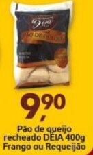 Supermercados Nori Pao de Queijo recheado Deia 400g frango ou Requeijao oferta