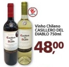 Supermercados Nori Vinho Chileno Casillero del Diablo 750ml oferta