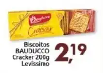 Biscoitos Bauducco Cracker 200g Levissimo