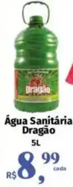 Supermercados Mateus Água Sanitária Dragão oferta