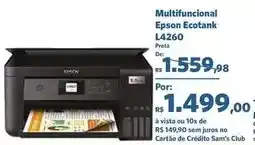 Epson - multifuncional ecotank l4260
