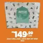 DB Supermercados Artex - jogo cama casal oferta