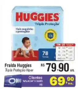 Fralda Huggies Tripla Proteção Hiper