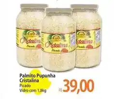 Cristalina - palmito pupunha