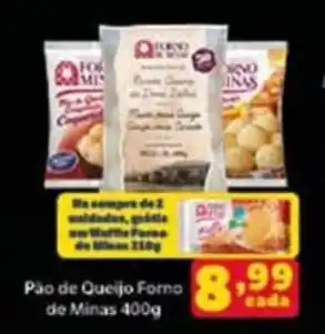 Pao de queijo Forno de Minas 400g