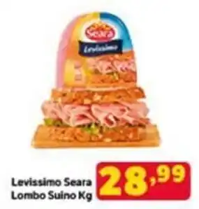 SuperPrix Levissimo Seara Lombo Suino 1kg oferta