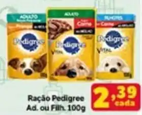 SuperPrix Racao Pedigree Ad.100g oferta