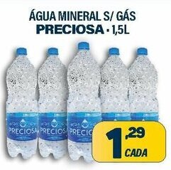 Dom Atacadista Agua Mineral s/ Gas Preciosa 1.5L oferta