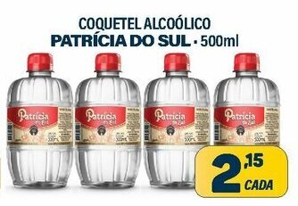 Coquetel Alcoolico Patricia Do Sul 500ml