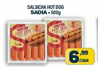 Dom Atacadista Salsicha Hot Dog Sadia 1kg oferta