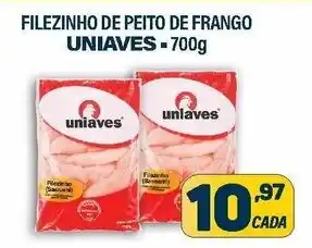 Dom Atacadista Filezinho de Peito de Frango Uniaves 700g oferta