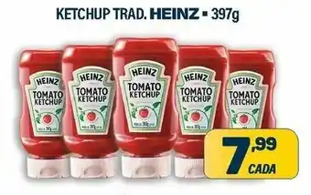 Dom Atacadista Ketchup Trad. Heinz 397g oferta