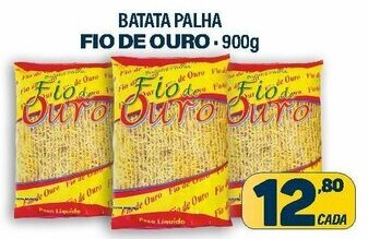 Dom Atacadista Batata Palha Fio De Ouro 900g oferta