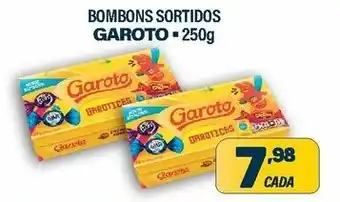 Dom Atacadista Bombons Sortidos Garoto 250g oferta
