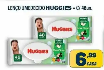 Dom Atacadista Lenco umedecido Huggies c/48un. oferta