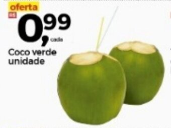 Frangolândia Coco verde unidade oferta