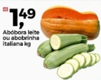 Frangolândia Abobora Leite ou Abobrinha Italiana 1kg oferta