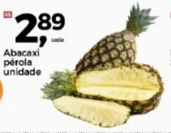 Abacaxi Perola unidade